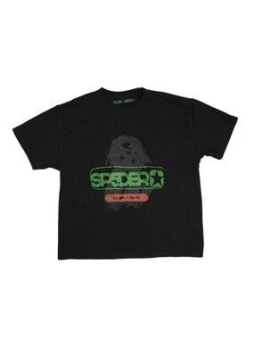 Sp5der Oversized Reunion T-Shirt in Black